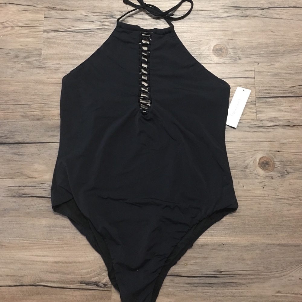 Black one piece